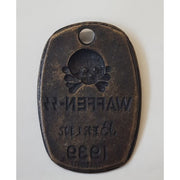 GERMAN WAFFEN SS BERLIN 1939 IDENTIFICATION TAG