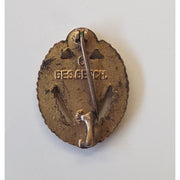 RKB 50 YEAR SERVICE PIN ENAMEL (Nationalsozialistische Reichskriegerbund)