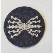 GERMAN WW2 LUFTWAFFE QUALIFIED RADIO OPERATOR TRADE PATCH