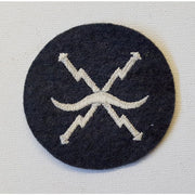 GERMAN WWII LUFTWAFFE AIR RAID AIRCRAFT WARNING SERVICE TRADE PATCH
