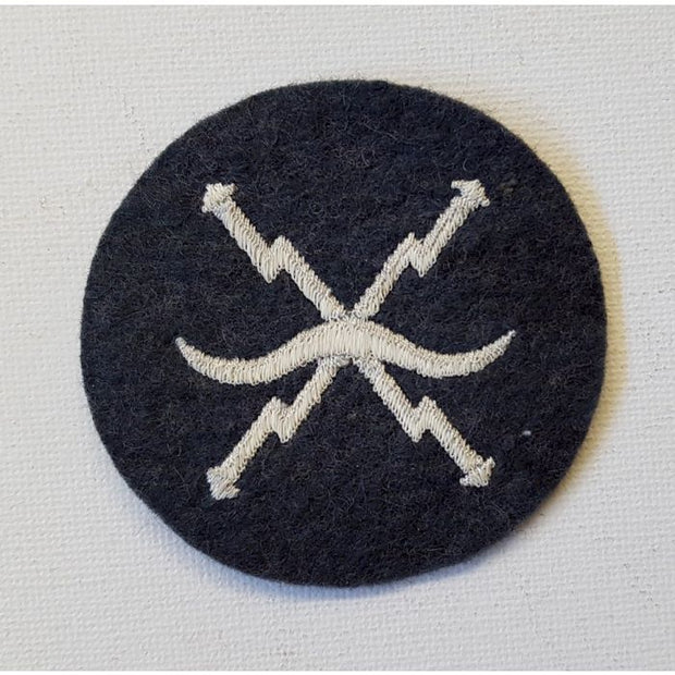 GERMAN WWII LUFTWAFFE AIR RAID AIRCRAFT WARNING SERVICE TRADE PATCH