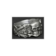 GERMAN OFFICERS ANTI-PARTISIAN SS SKULL RING