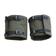 GERMAN ARMY BUNDESWEHR OD CANVAS GAITERS SIMILAR TO WWII GERMAN GAITERS