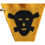 GERMAN WWII LAND MINE YELLOW MARKER WARNING FLAG (SALTZ SPURFAHNCHEN)