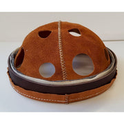 GERMAN WW2 REPLACEMENT LEATHER FOR PARATOOPER M38 HELMET ALUMINUM BAND HOOP