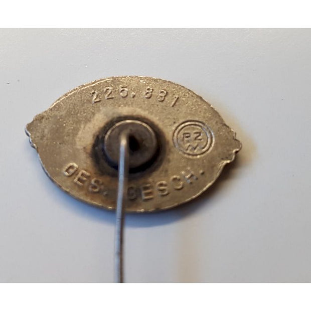 GERMAN SS FM FINANCIAL SUPPORTER BADGE OF HONOR