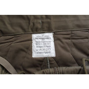 ORIGINAL GERMAN ARMY QUILTED THERMAL PANT LINER / TROUSERS