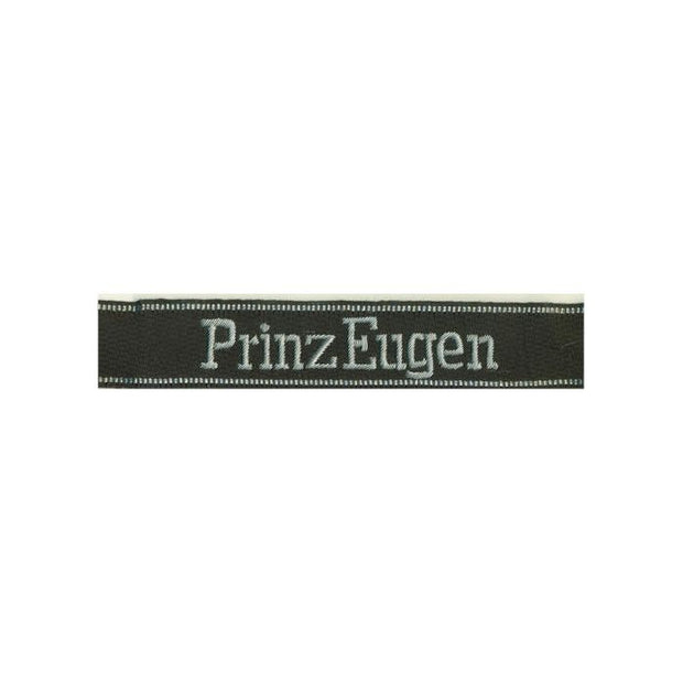 GERMAN PRINZEUGEN SS DIVISION BULLION CUFF TITLE