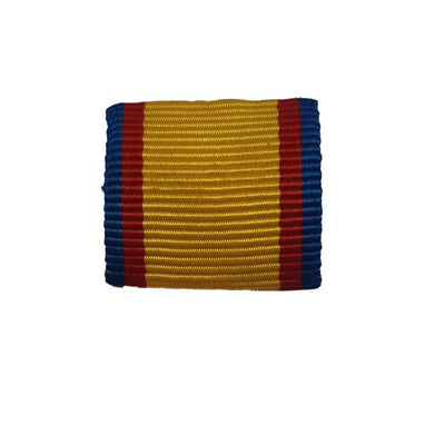 RIBBON BAR SMALL ROMANIAN MEDAL FOR STEADFASTNESS & LOYALTY 1903-47