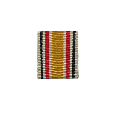 GERMAN BADEN WAR SERVICE RIBBON BAR 2ND VERSION - ORIGINAL