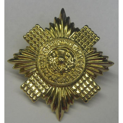 BRITISH SCOTS GUARD CAP BADGE