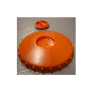 GERMAN SALT AND PEPPER SHAKER BAKELITE - ORANGE