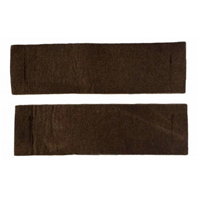 AMERICAN AIRBORNE BROWN FELT SHOULDER PADS FOR PARATROOPERS