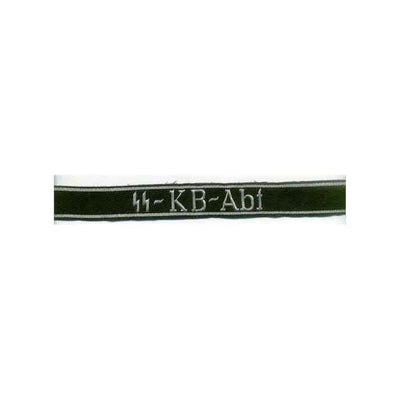 GERMAN SS KB ABT CUFF TITLES