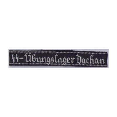 GERMAN SS UBUNGSLAGER DACHAN CUFF TITLE