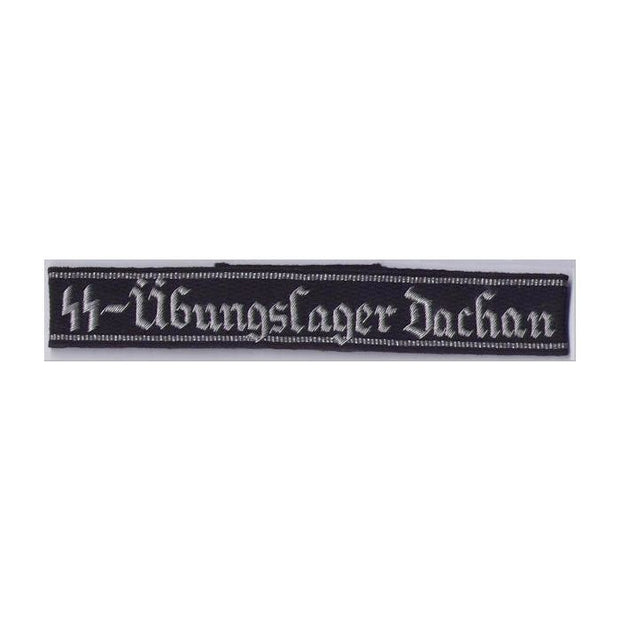 GERMAN SS UBUNGSLAGER DACHAN CUFF TITLE