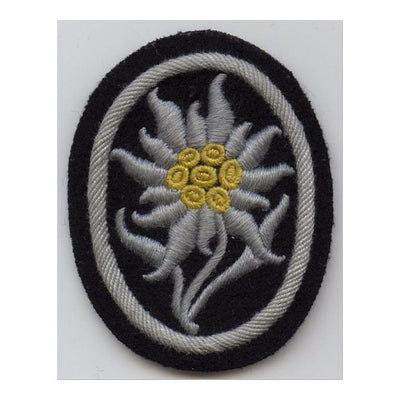 GERMAN SS EM EDELWEISS SLEEVE EAGLE ENLISTED MAN