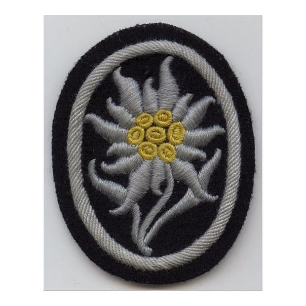 GERMAN SS EM EDELWEISS SLEEVE EAGLE ENLISTED MAN