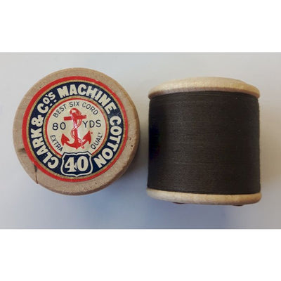 CANADIAN MILITARY N.40 SPOOL COTTON CLARK & Cos 6 CORD THREAD WW2 OR KOREAN WAR