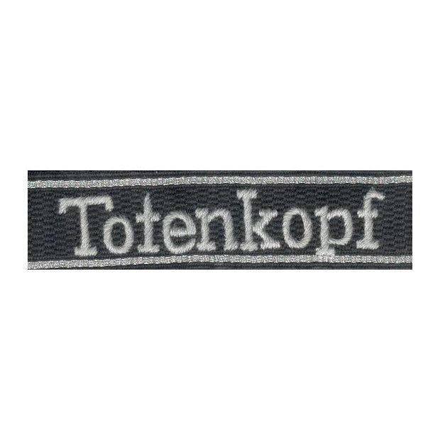 GERMAN TOTENKOPF RZM CUFF TITLE