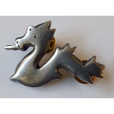 GERMAN U-BOAT FLOTILLA PIN DRAGON BADGE