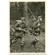 UNSERE WAFFEN SS "A COMMUNICATIONS TROOP RELOCATES FORWARD"