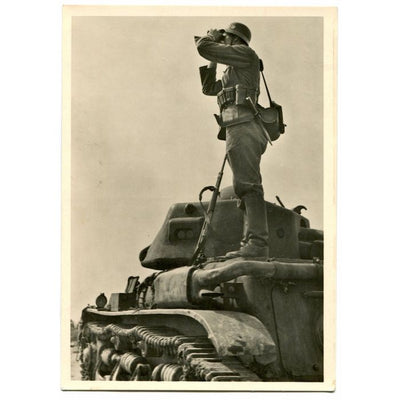 UNSERE WAFFEN SS "ON WATCH FOR THE ENEMY"