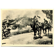 UNSERE WAFFEN SS POST CARD "AN SS POLICE DIVISION ON THE ADVANCE"