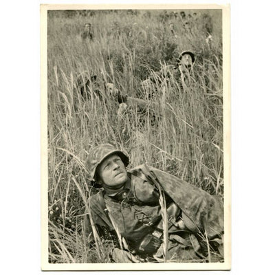 UNSERE WAFFEN SS" UNDER COVER FROM AIRCRAFT"
