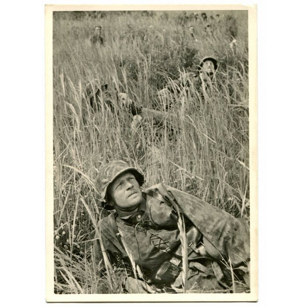 UNSERE WAFFEN SS" UNDER COVER FROM AIRCRAFT"