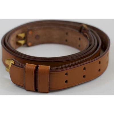 Us 1907 Pattern Leather Rifle Sling With Brass Fittings