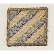 US 3RD INFANTRY DIVISION PATCH CUT EDGE ORIGINAL