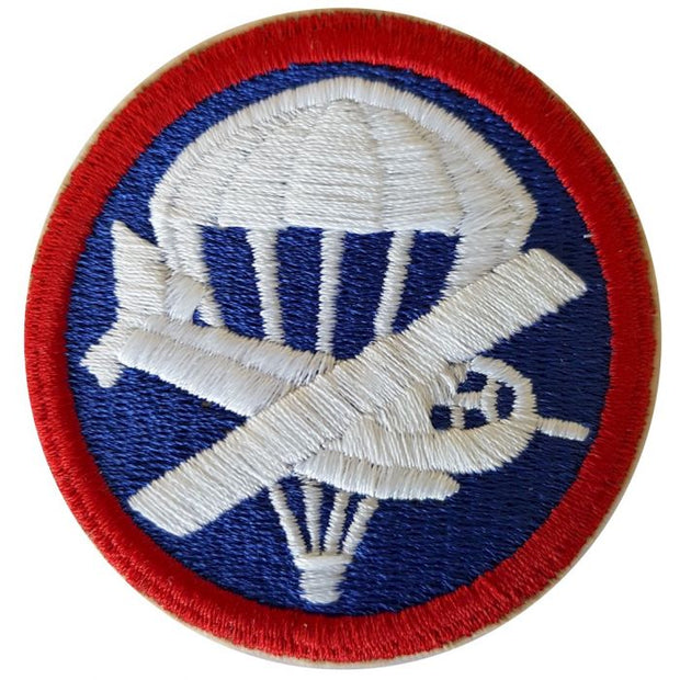 US WW2 AIRBORNE OFFICER'S COMBINED GLIDER PARACHUTE CAP PATCH