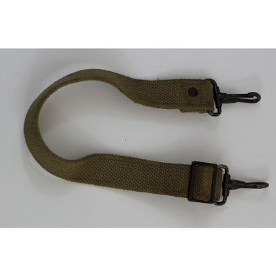 ORIGINAL US WW2 MEDIC BAG SHORT CANTLE STRAP W/ CLIPS