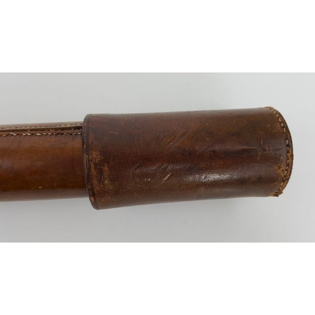 WORLD WAR I BRITISH PERIOD NICKEL PLATED "OFFICERS OF THE WATCH" NAVAL TELESCOPE BY T. COOKE & SONS LTD