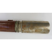WORLD WAR I BRITISH PERIOD NICKEL PLATED "OFFICERS OF THE WATCH" NAVAL TELESCOPE BY T. COOKE & SONS LTD