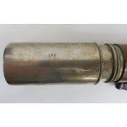 WORLD WAR I BRITISH PERIOD NICKEL PLATED "OFFICERS OF THE WATCH" NAVAL TELESCOPE BY T. COOKE & SONS LTD