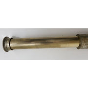 WORLD WAR I BRITISH PERIOD NICKEL PLATED "OFFICERS OF THE WATCH" NAVAL TELESCOPE BY T. COOKE & SONS LTD