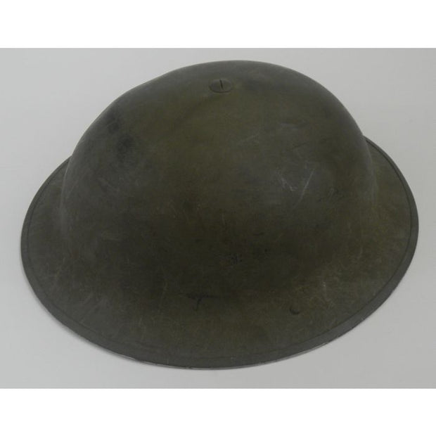 WW2 CANADIAN MARK II HELMET NAMED AND DATED 1942 C.L./C.