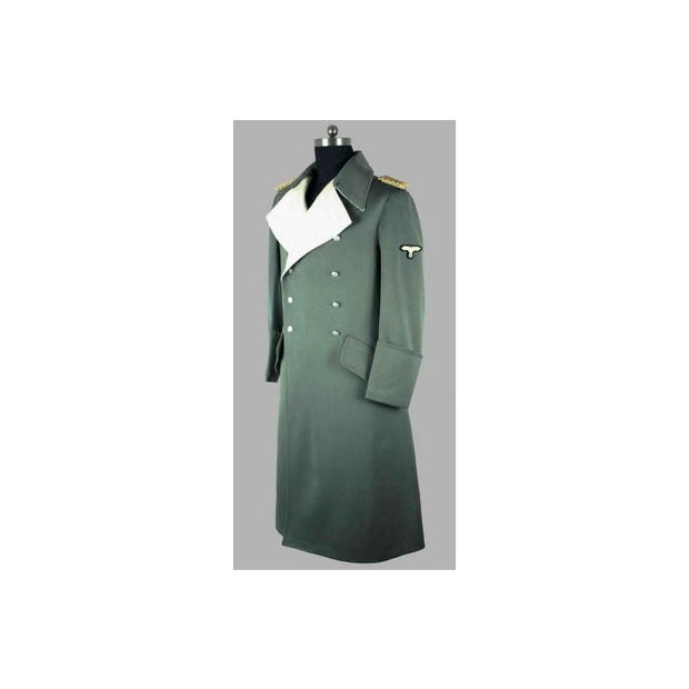 WAFFEN SS GENERAL'S FIELD GRAY GABARDINE COAT