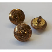 WW2 ROYAL CANADIAN ARMY MEDICAL CORP BRASS BUTTON RCAMC