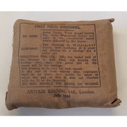 WWII BRITISH FIELD DRESSING ORIGINAL