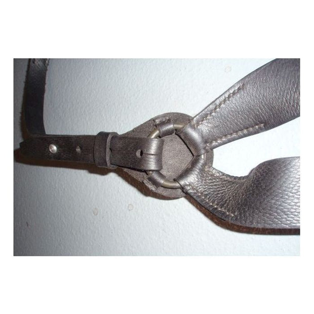 GERMAN WW2 COMBAT LEATHER Y-STRAPS